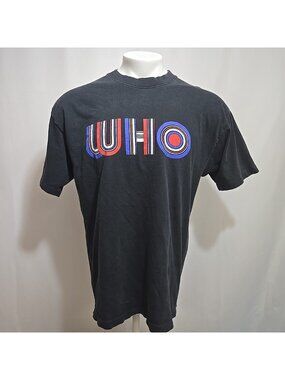 VTG The Who 1997 US Concert Tour Single Stitch Tee Shirt Adult Size XL Dates